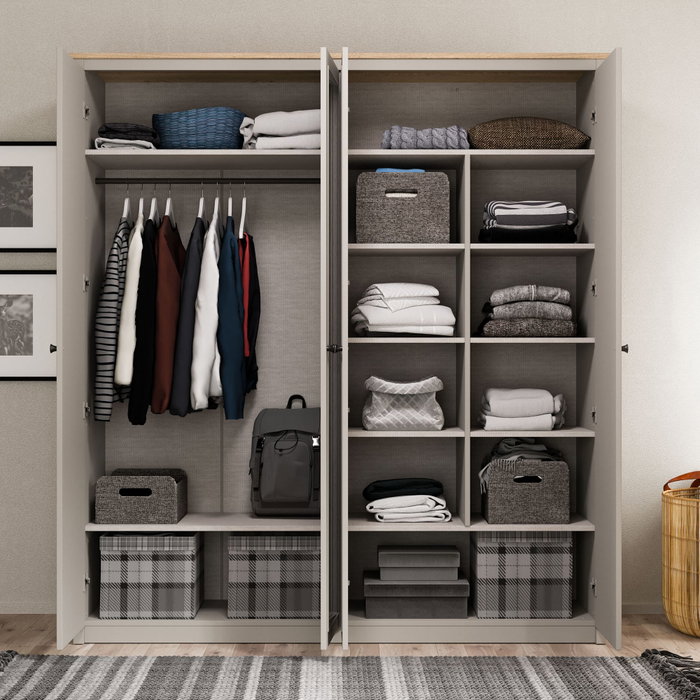 Hanah Home Sento - Mm1.43.63.U1 Gris y Roble